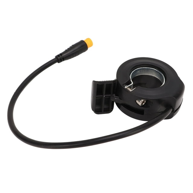 Acelerador de pulgar con conector impermeable Control de velocidad Acelerador de pulgar 12V-72V para motor de accionamiento Bicicleta eléctrica