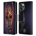 thumbnail image 1 of Head Case Designs Officially Licensed Anne Stokes Dragons Power Chord Leather Book Wallet Case Cover Compatible with Apple iPhone 11 Pro, 1 of 6