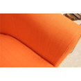 thumbnail image 6 of Pemberly Row 17.5" Traditional Fabric Club Chair in Orange Finish, 6 of 6