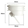 thumbnail image 6 of Opvise Helpful Anti Odor Stopper Unobstructed Anti-reflow Compact Dedicated Floor Drain Strainer for Bathroom M, 6 of 8