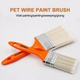 thumbnail image 3 of Home Improvement Wall Paint Brush PET Soft Bristle Durable Cleaning Brush ABS Handle Home Decoration Oil Painting Brush Tools (2 inch), 3 of 7