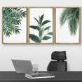 thumbnail image 2 of wall26 Framed Canvas Print Wall Art Set Tropical Jungle Island Green Plants Nature Wilderness Photography Modern Art Bohemian Decorative for Living Room, Bedroom, Office - 16"x24"x3 Natural, 2 of 5