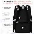 thumbnail image 6 of jiaxiM School Backpacks for Ages 5th 6th 8th 10th - Casual 3 In 1 Daypack Set With Lunch Tote School Bag for Primary School, Middle Elementary, High School, Park, Travel, Outdoor Recreation, 6 of 7