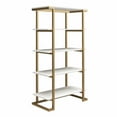 CosmoLiving by Cosmopolitan Camila 5 Shelf Bookcase, White - image 16 of 17