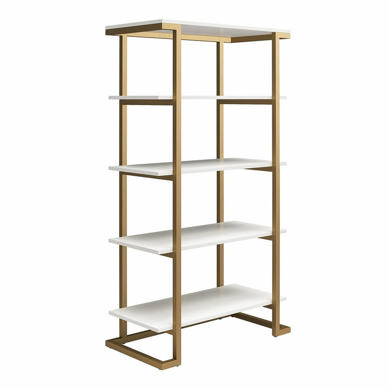 Cosmoliving by cosmopolitan camila 5 shelf bookcase deals