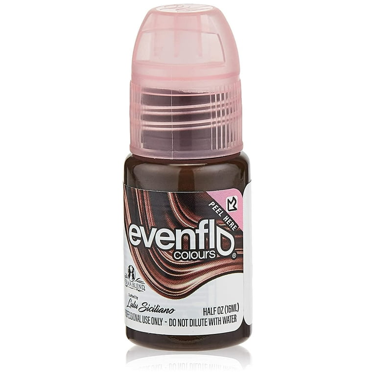 evenflo Permanent Makeup for Eyebrows, Used for Microblading and All  Permanent Makeup Procedures, Professional Cosmetic Pigment, Terra 1/2oz -  Walmart.com