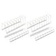 thumbnail image 4 of Estante de secado para 2 tazones, soporte para 2 platos, soporte para secar platos, estante de almacenamiento, organizador de platos Plata, 4 of 9