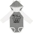 thumbnail image 3 of Inktastic My Best Friend is My Pappy with Hearts Boys or Girls Long Sleeve Baby Bodysuit, 3 of 5
