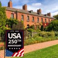 thumbnail image 3 of YIBAGA 250th Anniversary USA Garden Flag, 1776-2026 America National Flag Patriotic Garden Flag, Double-Sided 12x18 inch ,4th of July Decor, 3 of 8