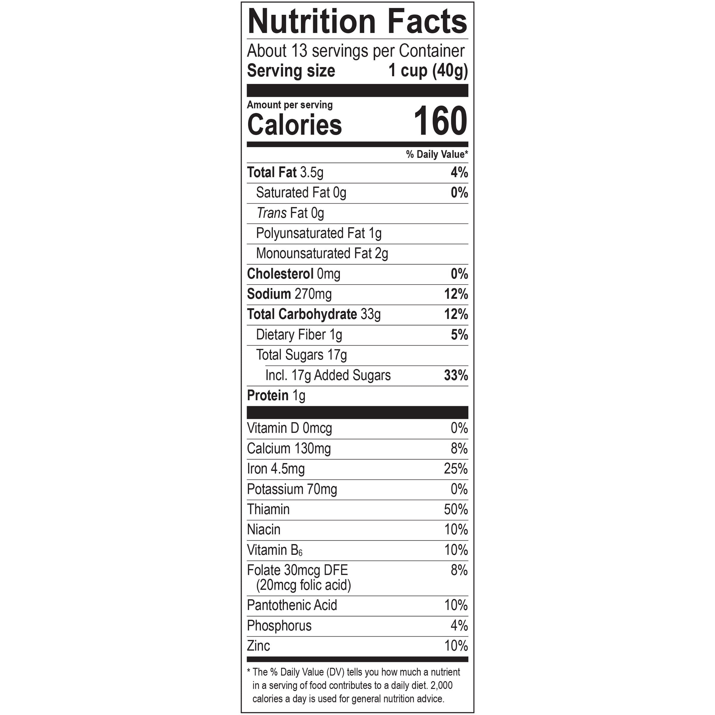 Post Honey Maid S'mores Breakfast Cereal Sweetened Corn and Wheat Cereal, Breakfast Snacks 19 oz