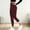 Wine, variant on Fleece Lined Leggings Women High Waisted Workout Leggings Winter Warm Thermal Thick Soft Yoga Pants with Pockets,XL,Black