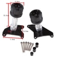 thumbnail image 3 of LOVIVER Frame Slider Crash Protection Falling Protector for Grom MSX125 Black, 3 of 8