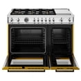 thumbnail image 5 of Bertazzoni Pro486btfept Professional 48" Wide 7 Cu. Ft. Free Standing Dual Fuel Range -, 5 of 7