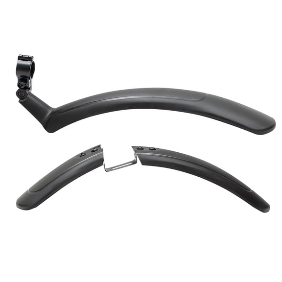 Black Lightweight Mud Guard for 26 Inch Mountain Bikes, Splash Guard with Easy Installation and Universal Fit