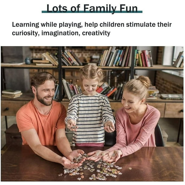 Puzzle Ancianos HWYLOVE Puzzles Madera Rompecabezas 1000 Piezas