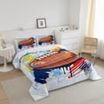 thumbnail image 2 of Ensemble de Literie Football pour Garçons, Taille Complète, Enfants Adolescents, Sports, Chambre, 2 of 5
