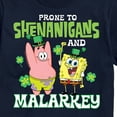 thumbnail image 3 of SpongeBob SquarePants - Prone To Shenanigans And Malarkey - Men's Short Sleeve Graphic T-Shirt, 3 of 6