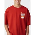 thumbnail image 2 of Maruchan, Boys' Elevated Front and Back Graphic T-Shirt, Ramen Vibes, Sizes 4-18, 2 of 8