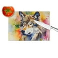 thumbnail image 4 of Wolves Wolf Glass Cutting Board Large 12 in x 15 in, 4 of 5
