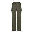 thumbnail image 5 of CQONEPT Men's Big and Tall Pants Hiking Camping Outdoor Tactical Pant Wide Leg Fishing Trousers with Multi Pockets Green XL, 5 of 6