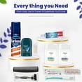 thumbnail image 3 of TrekTote 15-Piece Travel Toiletry Convenience Kit - Essentials Bag with Men's Toiletries. TSA-Approved Travel Size Kit for Men with Essential Toiletries., 3 of 8
