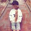 Niños Niñas Trajes Estrellas Tops De Manga Larga Pantalones Cortos De Mezclilla Jeans Conjunto De Ropa-117649.05 Tmvgtek Mujer