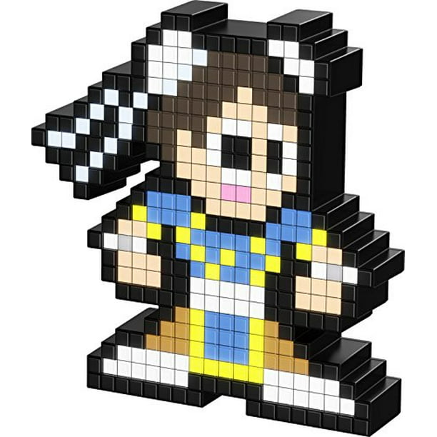 PDP Pixel Pals Capcom Street Fighter II Chun Li Figurine de Collection, 878-033-NA-CHUN Li