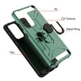 thumbnail image 5 of NIFFPD Samsung A52 5G Case, Galaxy A52 5G Case, with Magnetic Kickstand Car Mount Holder for Samsung Galaxy A52 5G Green, 5 of 7