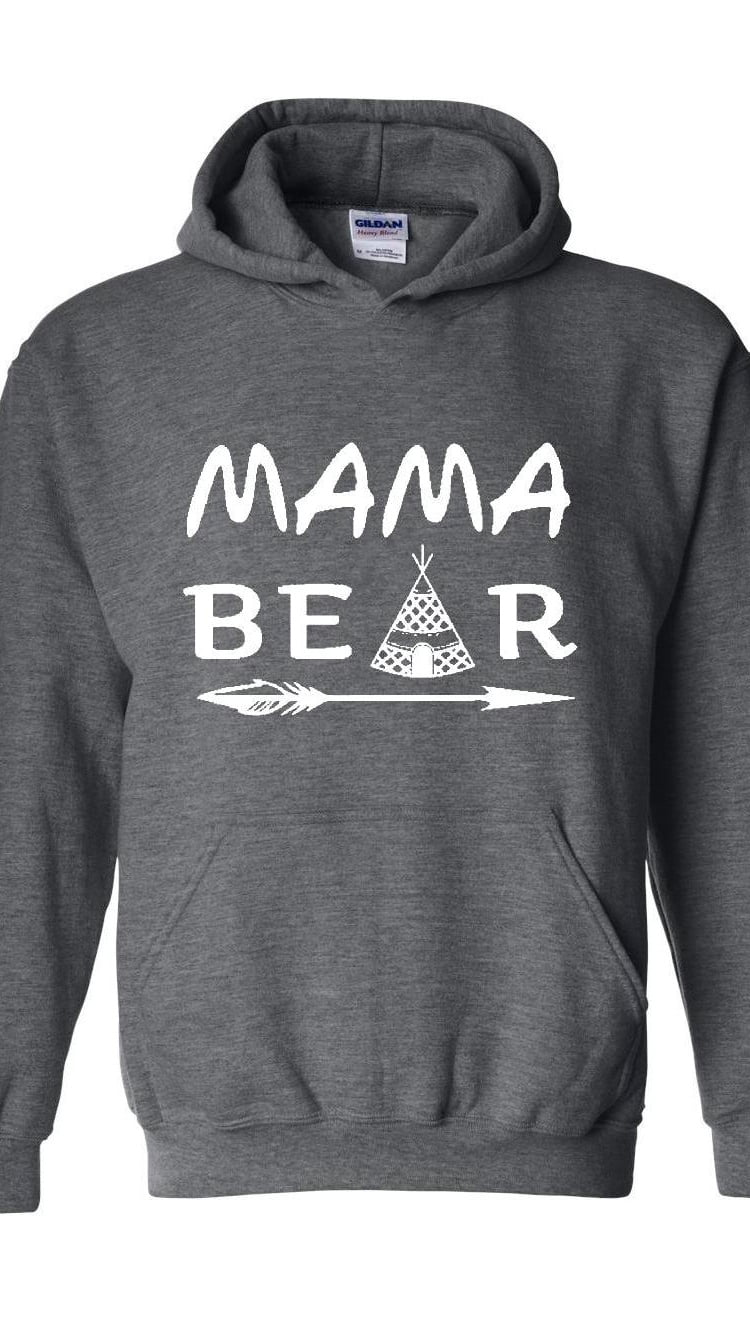 Moms Favorite Unisex Mama Bear Hoodie Sweatshirt