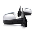 thumbnail image 2 of For Toyota Tundra 2014-2021 Door Mirror Driver and Passenger Side | Pair | Power | Heated | Chrome | Replacement For 87940-0C490, 87910-0C470 | TO1320304, TO1321304, 2 of 8