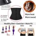thumbnail image 3 of FITVALEN Waist Trainer for Women Workout Latex Waist Cincher Hourglass Body Shaper Sport Corset Girdle, 3 of 8