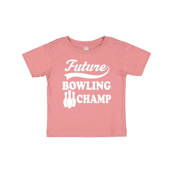Inktastic Future Bowling Champ Childs Bowler Boys or Girls Baby T-Shirt
