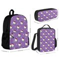 thumbnail image 5 of Hello Kitty 3 Piece Backpack Set With Lunch Box And Pencilcase Casual Bookbag, 5 of 6