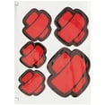 thumbnail image 6 of GUIYONG 5pcs Car Bandage Decals Funny Cute Auto Cartoon Bandage Stickers Decorative Waterproof Bumper Stickers for Most Vehicles, 6 of 6