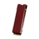 thumbnail image 1 of M.2 2280 Disipador de calor Aleación de aluminio SSD Cooler para consola de juegos PS5 (rojo), 1 of 4