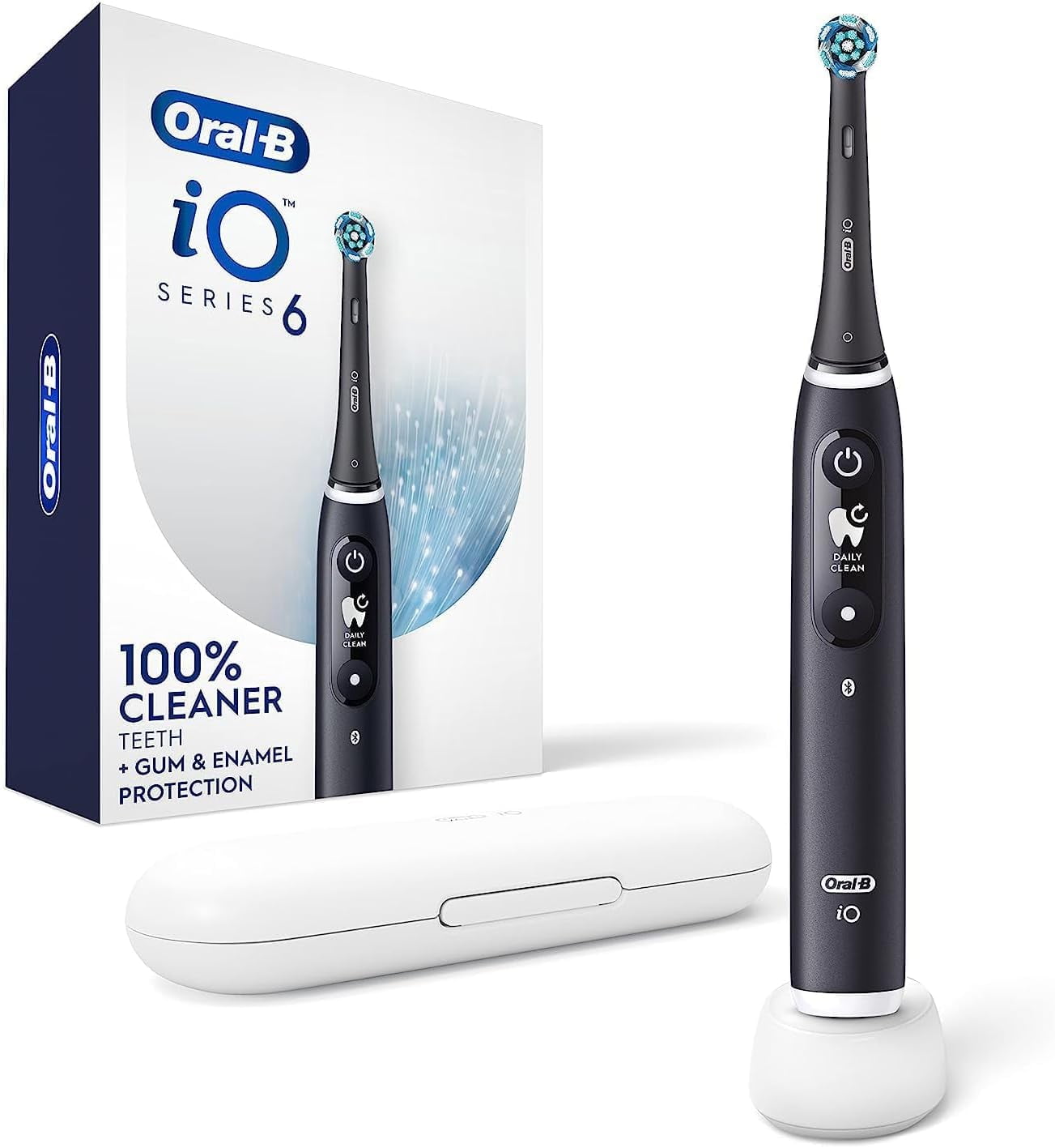 Cepillo de dientes eléctrico Oral-B iO Series 6 recargable negro ...