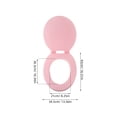 thumbnail image 2 of USHOBE Asiento De Inodoro Rosa Con Espuma De Alta Densidad Para En, 2 of 7