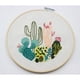 thumbnail image 4 of Kit de muestrario de bordado de cactus vintage, kits de punto de cruz para principiantes 2, 4 of 6