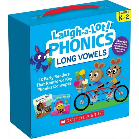 Laugh-A-Lot Phonics: Long Vowels (Parent Pack): 12 Engaging Books That Teach Key Decoding Skills to Help New Readers Soa, (Paperback)