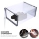 thumbnail image 3 of 2 cajas de plástico para zapatos, tipo cajón, transparentes., 3 of 6