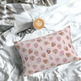 thumbnail image 6 of Kdxio Cotton Pillow Cases 16"x24" Pillowcases,Soft and Breathable Bedroom Pillow Cases-Strawberry Cake, 6 of 8
