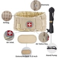 thumbnail image 3 of Decompression Back Belt - Lumbar Support Belt for Men & Women Lower Back Pain Relief, Back Traction Device Fits Waist Size 29-49 Inches (Beige), 3 of 7