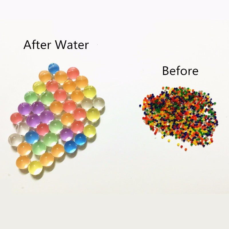 10000Pcs Water Balls Growing Water Beads Expanding Colorful Mix Hydrogel Ball 