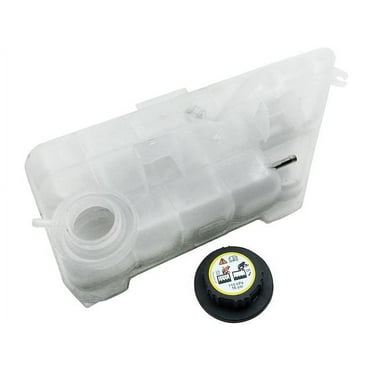 Radiator Coolant Overflow Tank Reservoir with Cap and Sensor - Compatible with 1999 - 2001 Mercedes Benz ML430 2000