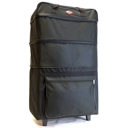 Argo Sport 36 Rolling Wheeled 3 Tiers Expandable Suitcase Luggage 36 Rolling Wheeled 3 Tiers Expandable Suitcase Luggage Duffle Bag With Pull Up Handles