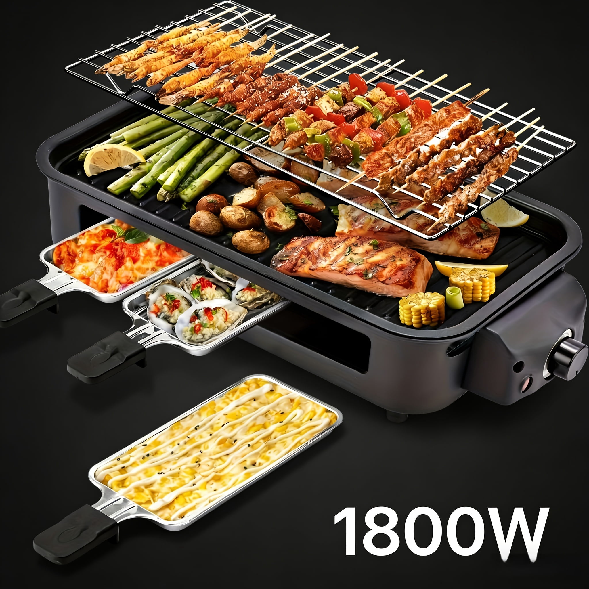 Cuisinart Deluxe Electric Grill with Removable Plates, Panini