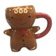 thumbnail image 5 of Taza de té Taza de café de cerámica Novedad Hombre de jengibre Regalos de cumpleaños Taza de café 3D para oficina Bebidas Agua Mujeres Hombres Navidad, 5 of 10