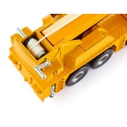 Siku Metal/Plastic Mobile Crane Truck, 1:55, Yellow