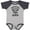 Baseball Heather and Navy, variant on Inktastic Handpicked for Earth by My Pappy in Heaven with Angel Wings Boys or Girls Baby Bodysuit