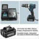 thumbnail image 4 of High quality2 Pack For Makita 18v Battery 6.0 Ah Lxt Li-ion Bl1850b Bl1830b Bl1860b Cordless, 4 of 5